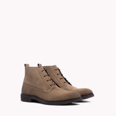 tommy hilfiger boots suede