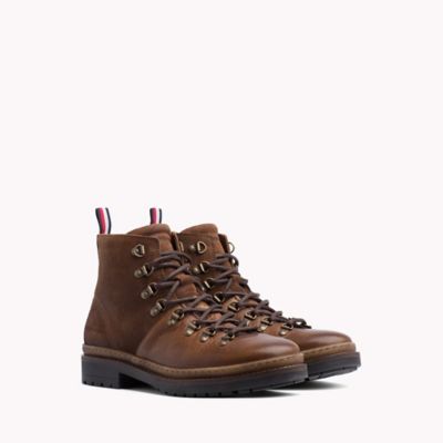 tommy hilfiger suede hiking boots