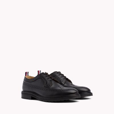 tommy hilfiger classic leather brogue