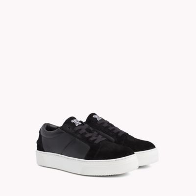 tommy hilfiger suede sneakers