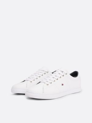 Beschränkt auf direkt verwaltete Filialen Flag Leather Sneaker | Tommy Hilfiger USA