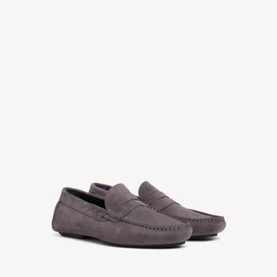 classic suede penny loafer