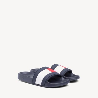 tommy hilfiger colorful slides