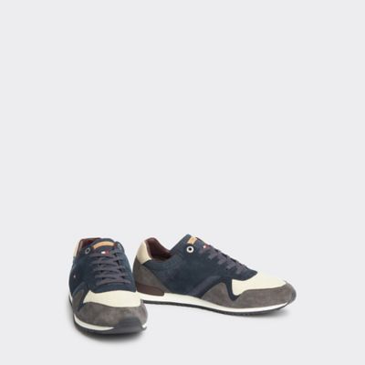 tommy hilfiger material mix sneakers
