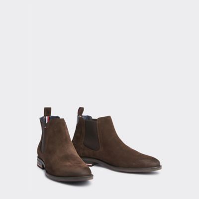 hilfiger suede boots