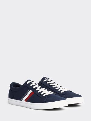 red white and blue tommy hilfiger shoes