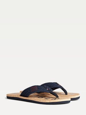 tommy hilfiger cork sandals