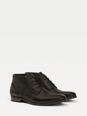 Leather Mix Ankle Boot | Tommy Hilfiger