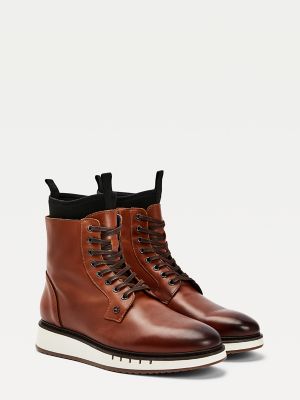 tommy hilfiger modern lace up
