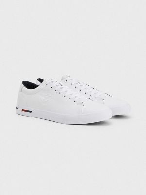 white tommy sneakers