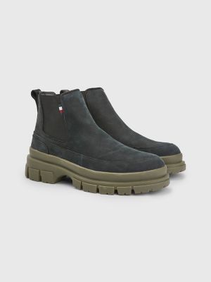 Leather Hybrid Boot | Tommy Hilfiger USA