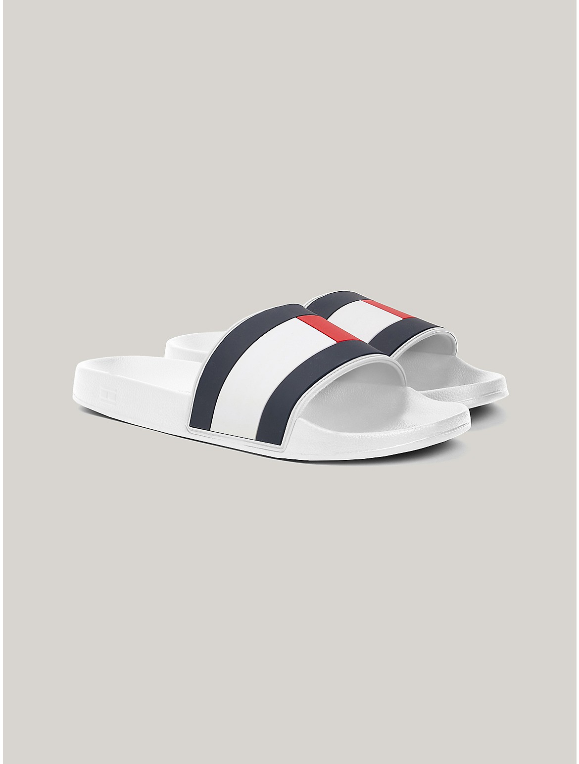 Shop Tommy Hilfiger Classic Pool Slide In White