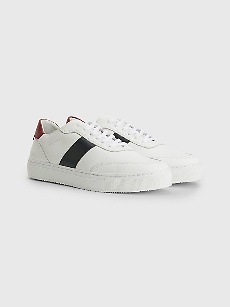 TH Monogram Leather Sneaker | Tommy Hilfiger