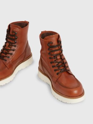 Tommy hilfiger star brogue cheap leather boots