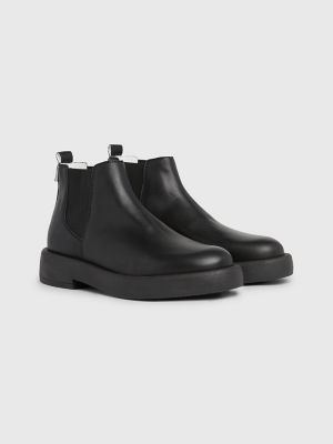 Thick Sole Leather Chelsea Boot | Tommy Hilfiger USA
