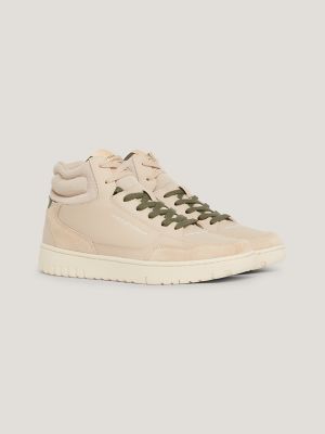 Tommy hilfiger beige store sneakers