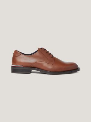 Tommy hilfiger brown clearance dress shoes