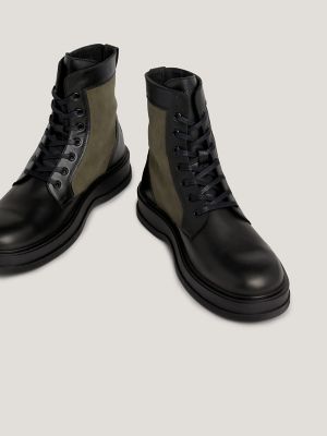 Tommy hilfiger essential material cheap mix boot