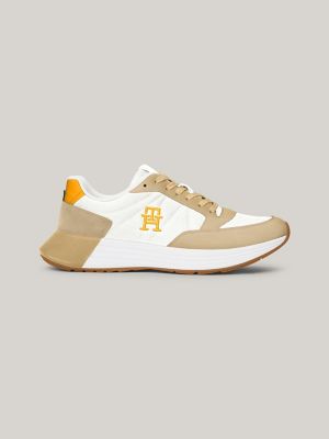 Tommy hilfiger chunky sneaker hot sale beige