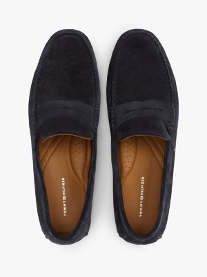 NEW TOMMY HILFIGER Shoes mens leather suede loafers Tommy Hilfiger Men main image 2