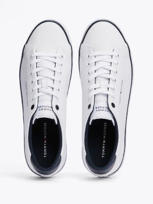 Tommy Logo Leather Low-Top Sneaker | Tommy Hilfiger