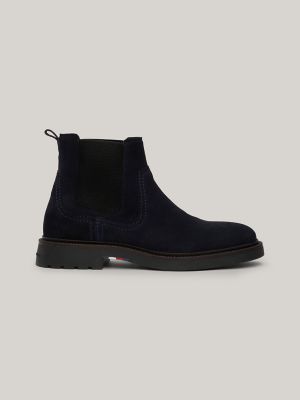 Tommy Flag Suede Chelsea Boot Tommy Hilfiger