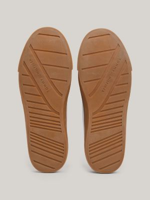 Signature Stripe Leather Sneaker | Tommy Hilfiger USA