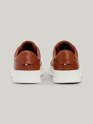 Leather Cupsole Sneaker | Tommy Hilfiger USA