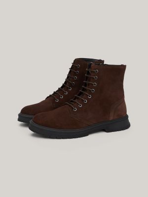 Water-Repellent Suede Boot | Tommy Hilfiger USA display picture 1