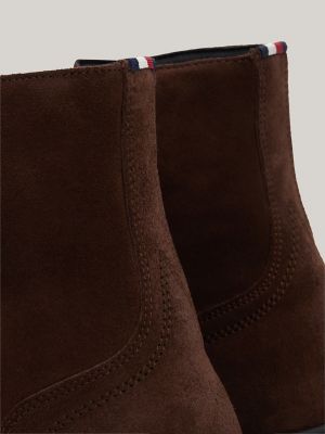 Water-Repellent Suede Boot | Tommy Hilfiger USA display picture 1