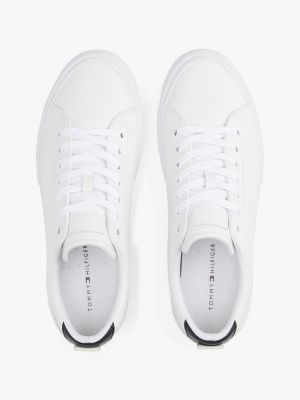 Leather Low-Top Sneaker | Tommy Hilfiger