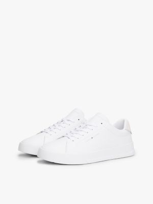 Coated Leather Court Sneaker | Tommy Hilfiger
