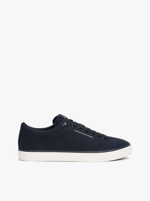 Canvas Low-Top Sneaker, Navy