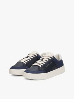 Tonal Logo Court Sneaker — Space Blue 2