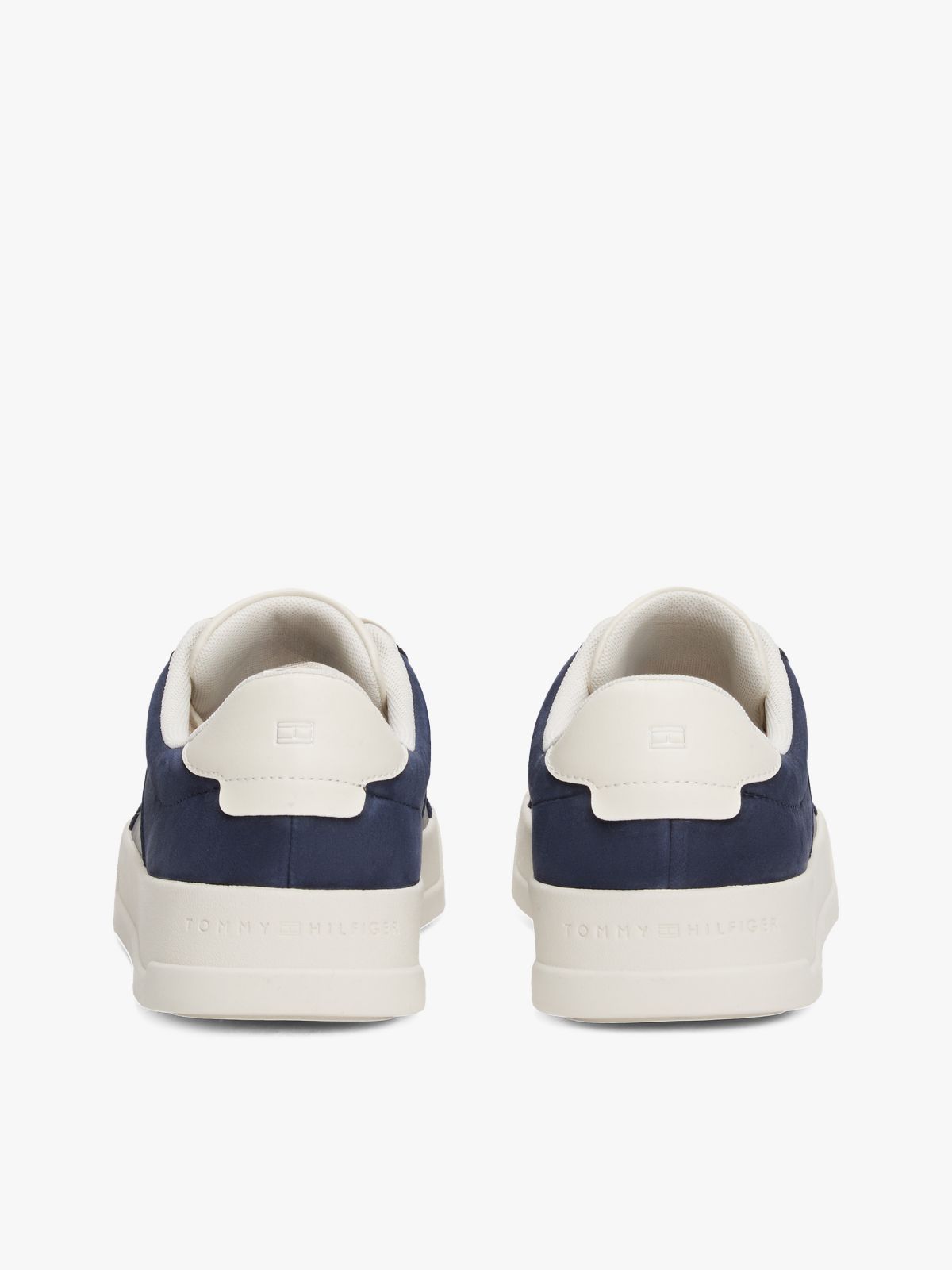 Tonal Logo Court Sneaker — Space Blue