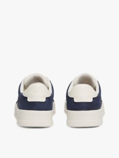 Tonal Logo Court Sneaker — Space Blue 4