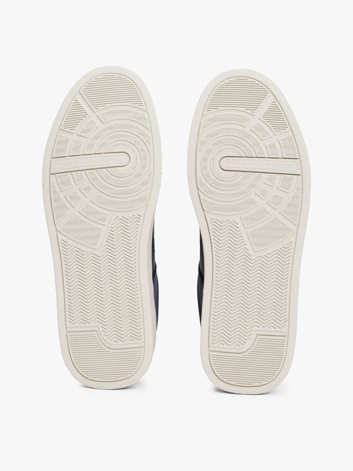 Tonal Logo Court Sneaker — Space Blue