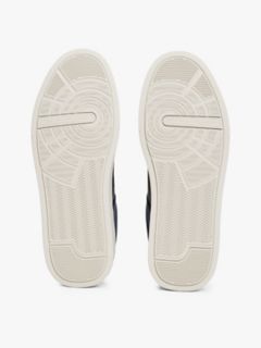 Tonal Logo Court Sneaker — Space Blue 5