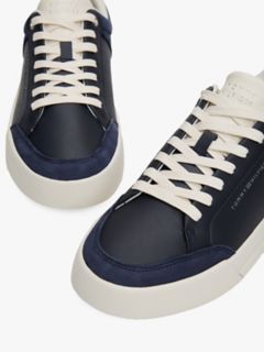 Tonal Logo Court Sneaker — Space Blue 6