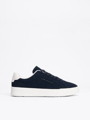 Chaussures de sport Court en suede a logo Tommy Tommy Hilfiger