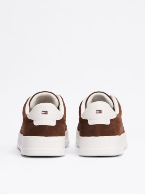 Tommy Logo Suede Court Sneaker Tommy Hilfiger Canada