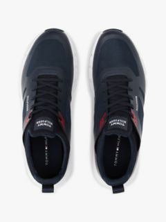 Mixed Media Runner Sneaker — Navy 3