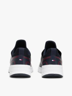 Mixed Media Runner Sneaker — Navy 4