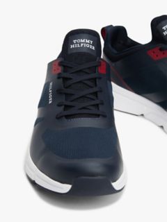 Mixed Media Runner Sneaker — Navy 6