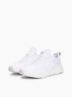 Mixed Media Runner Sneaker — White 2