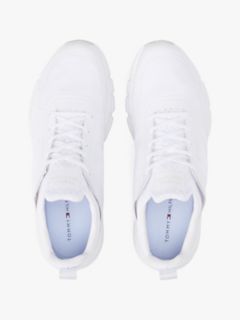 Mixed Media Runner Sneaker — White 3