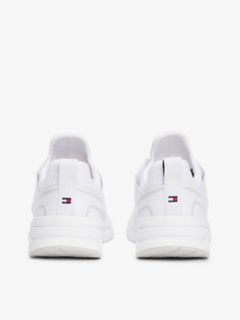 Mixed Media Runner Sneaker — White 4