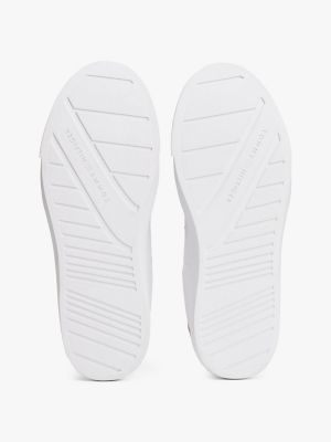 Мужские кроссовки Tommy Hilfiger Contrast Suede, цвет: Белый — фото 5