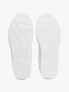 Contrast Suede Sneaker — White 5