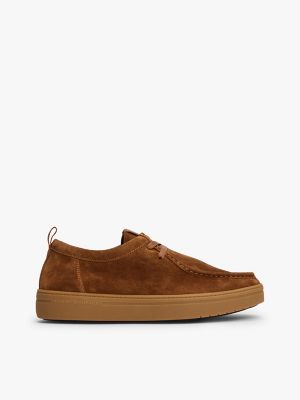 Suede Moccasin, Fudge Brown
